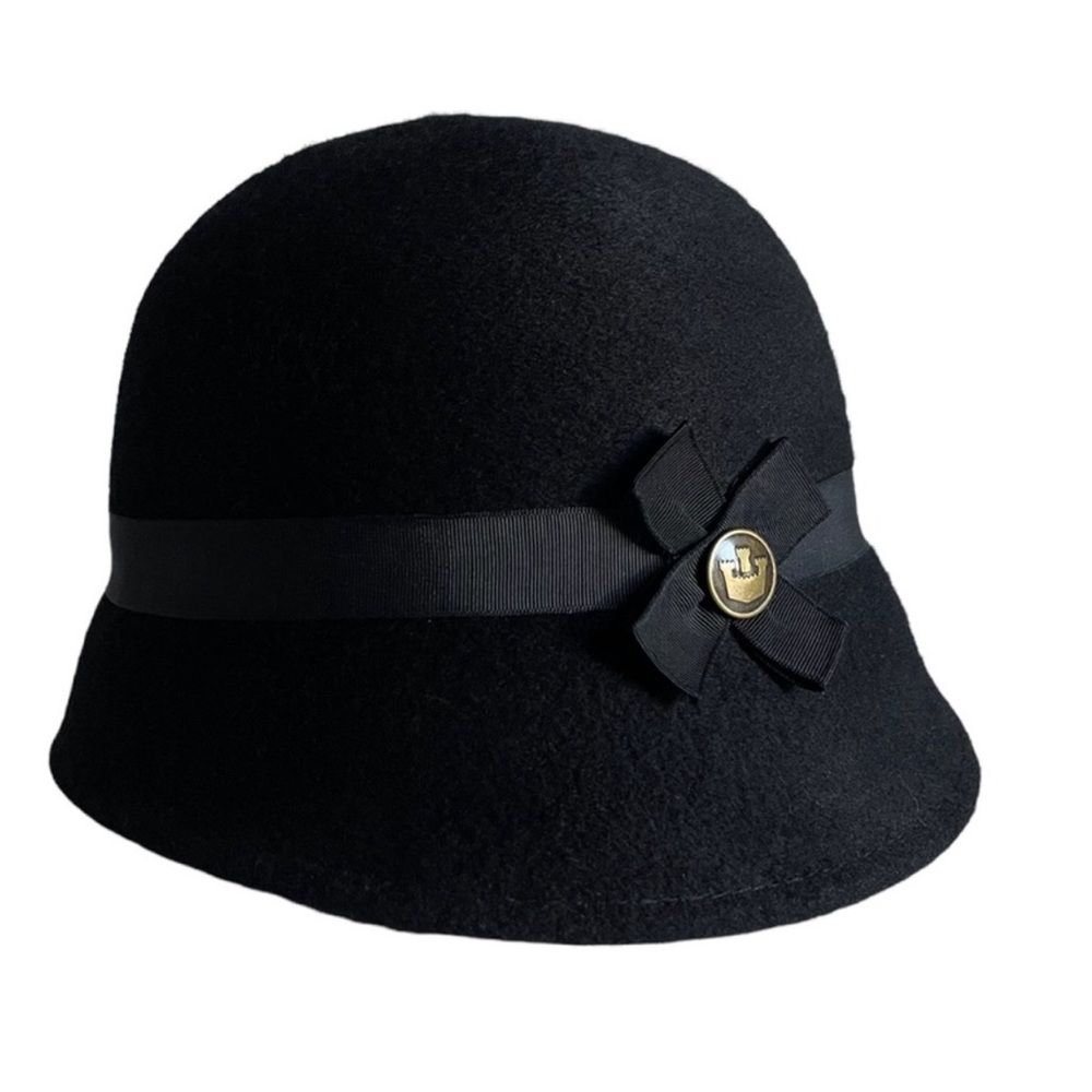 Vintage 1920’s style Cloche hat | 100% wool | size Medium | like new